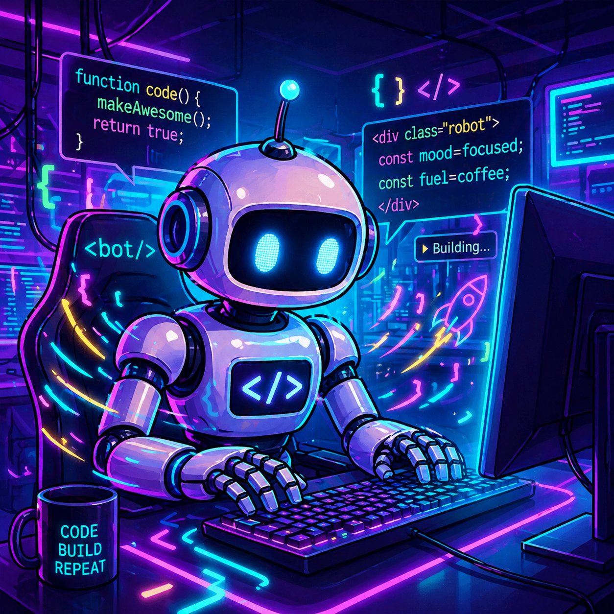 Vibe coding app without developer