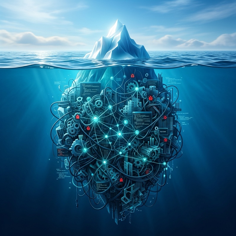 L'iceberg de la dette technique invisible